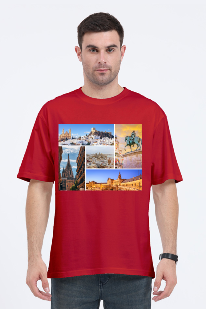 "Celebrate Iconic Cities with Our Cultural Hotspot Men's T-Shirts!"