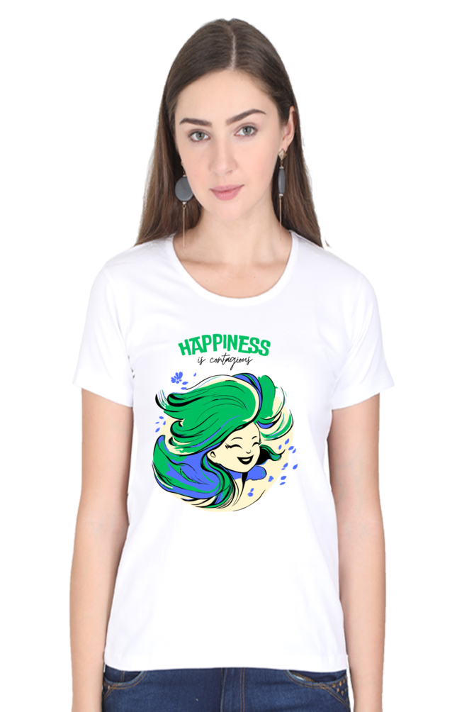 Contagious Happiness -  Women's Classic T-Shirt