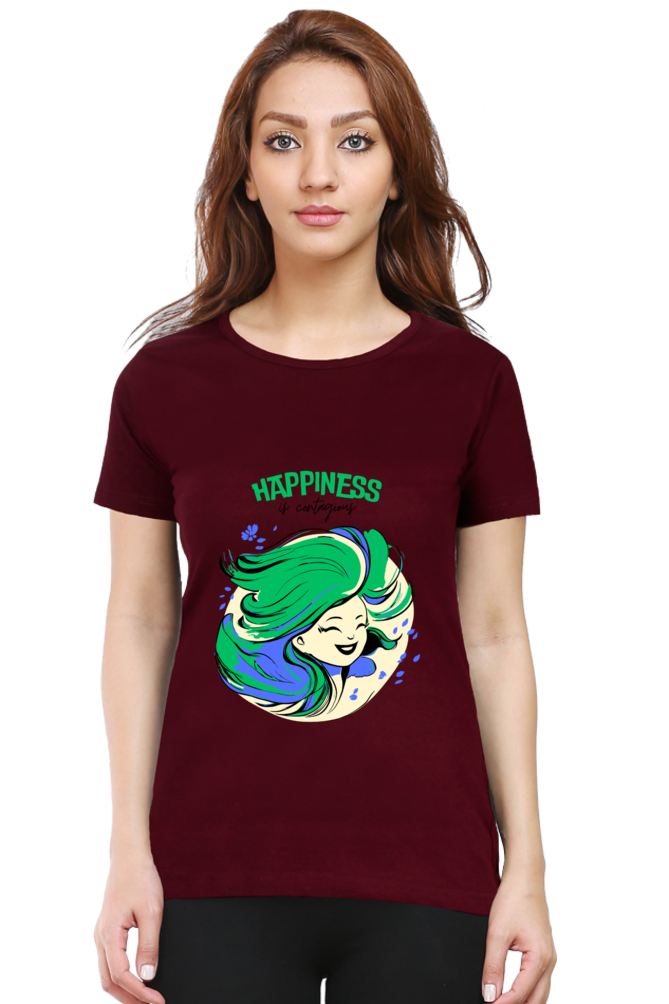 Contagious Happiness -  Women's Classic T-Shirt