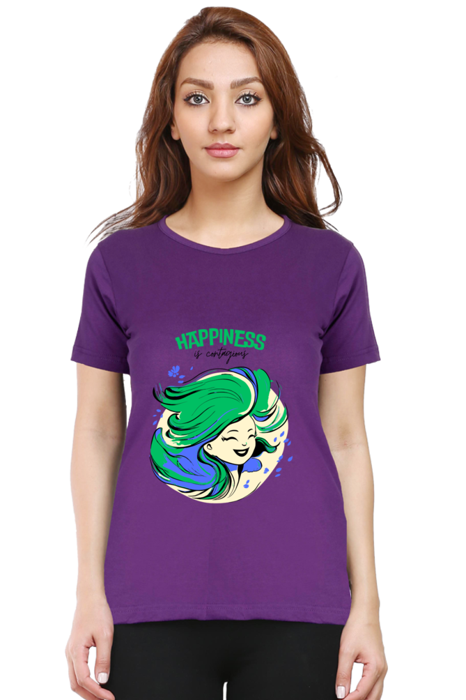 Contagious Happiness -  Women's Classic T-Shirt