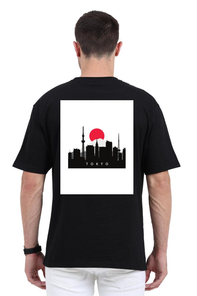 "Experience the Spirit of Tokyo with Our Tokyo Theme T-Shirt!"