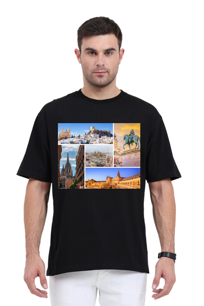 "Celebrate Iconic Cities with Our Cultural Hotspot Men's T-Shirts!"