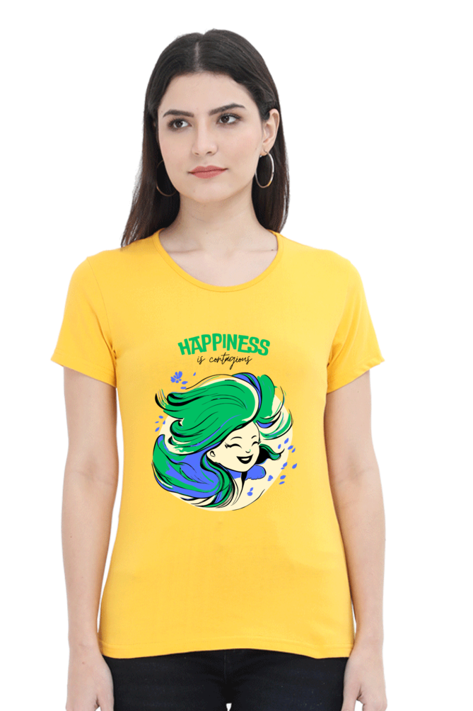 Contagious Happiness -  Women's Classic T-Shirt