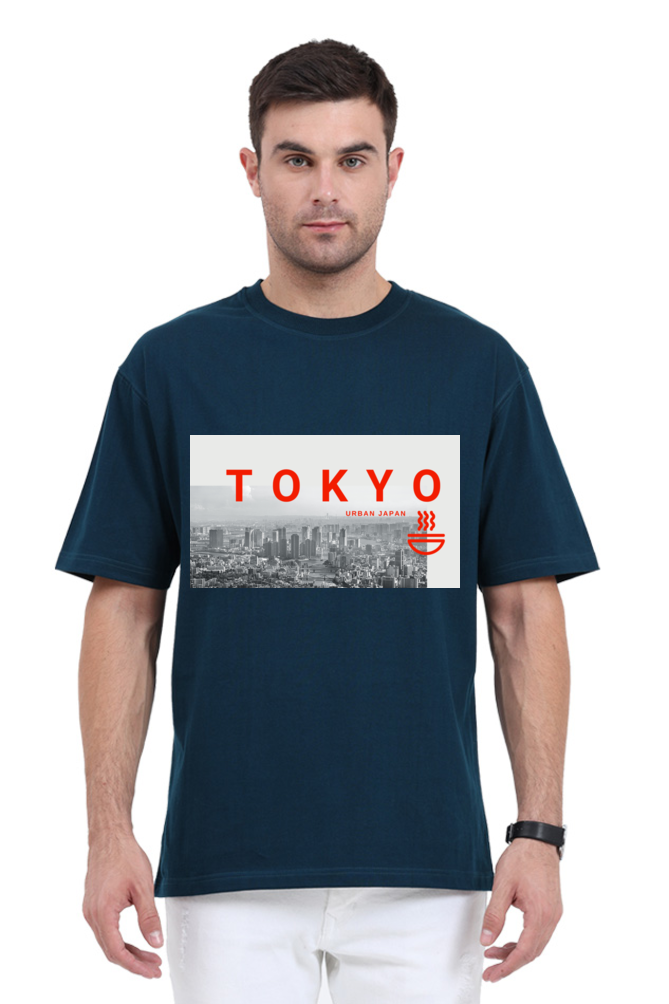 "Experience the Spirit of Tokyo with Our Tokyo Theme T-Shirt!"