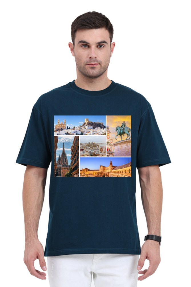 "Celebrate Iconic Cities with Our Cultural Hotspot Men's T-Shirts!"