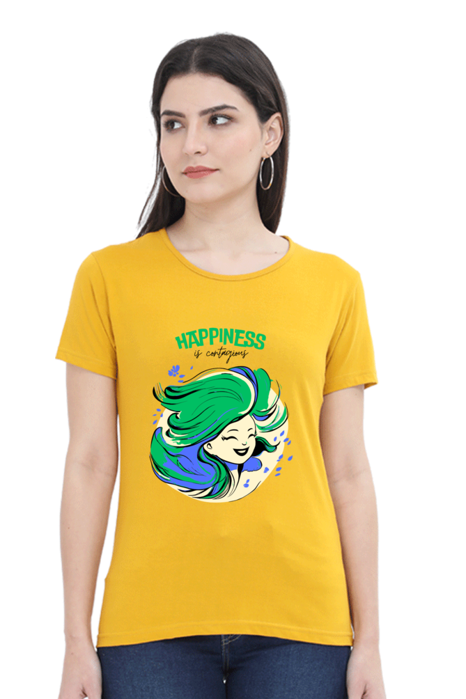 Contagious Happiness -  Women's Classic T-Shirt