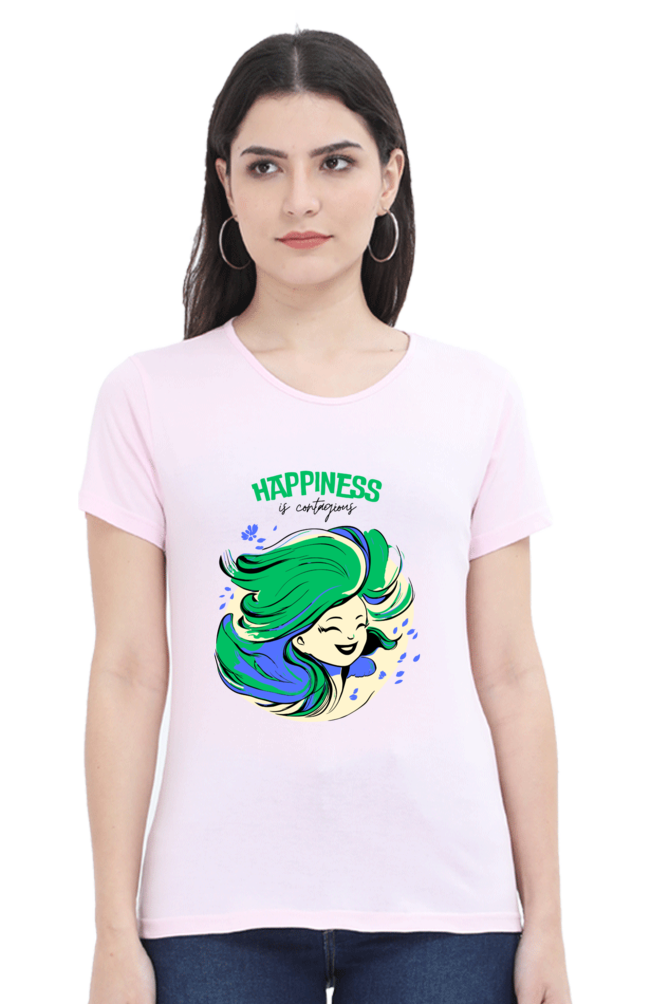 Contagious Happiness -  Women's Classic T-Shirt