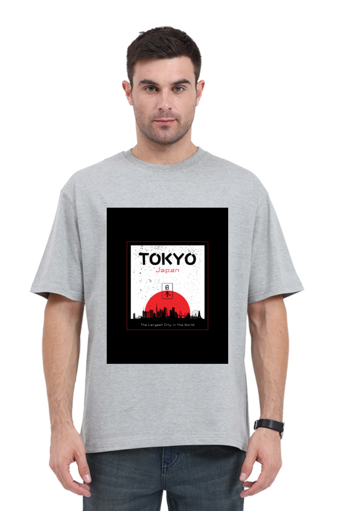 "Experience the Spirit of Tokyo with Our Tokyo Theme T-Shirt!"