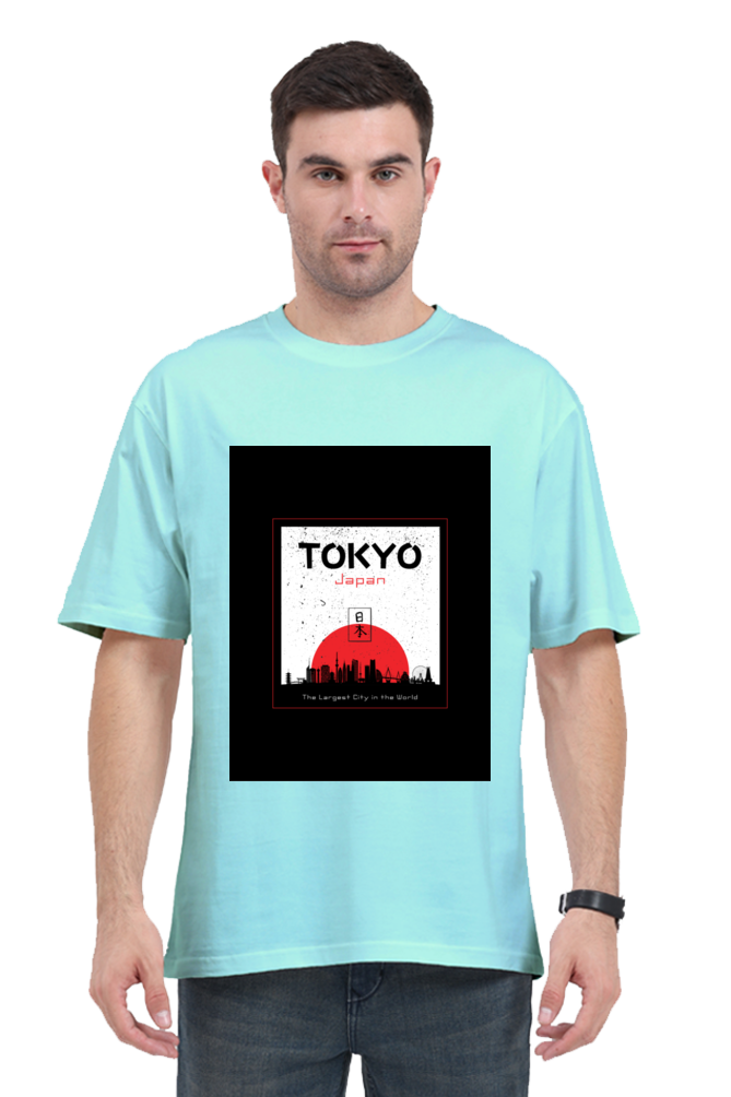 "Experience the Spirit of Tokyo with Our Tokyo Theme T-Shirt!"