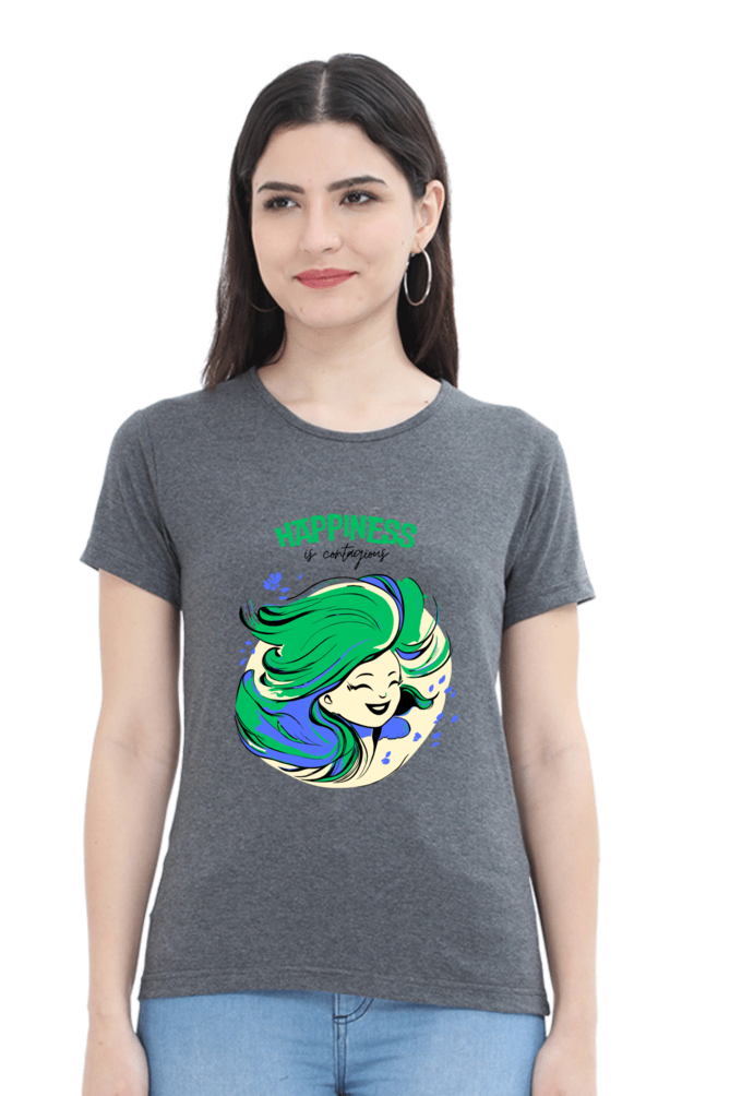 Contagious Happiness -  Women's Classic T-Shirt