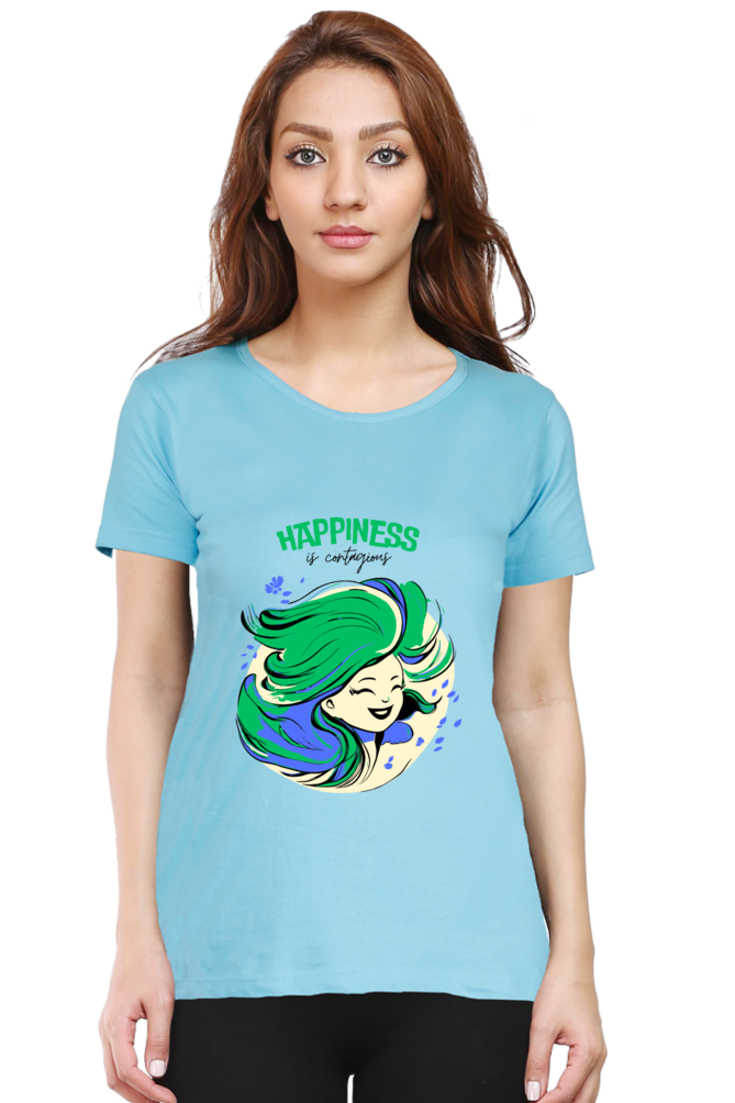 Contagious Happiness -  Women's Classic T-Shirt