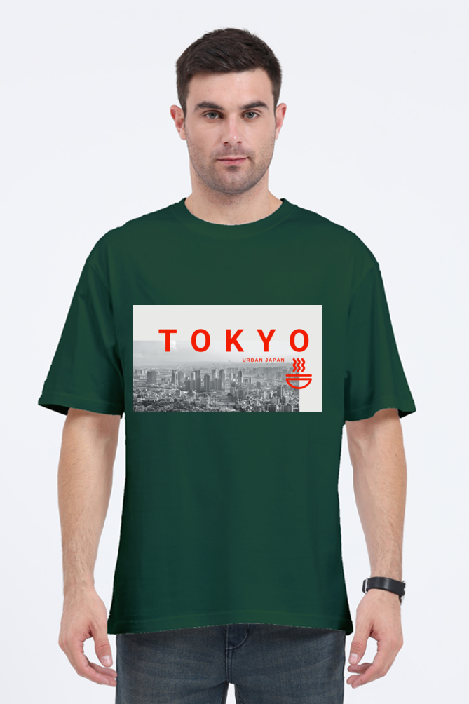 "Experience the Spirit of Tokyo with Our Tokyo Theme T-Shirt!"