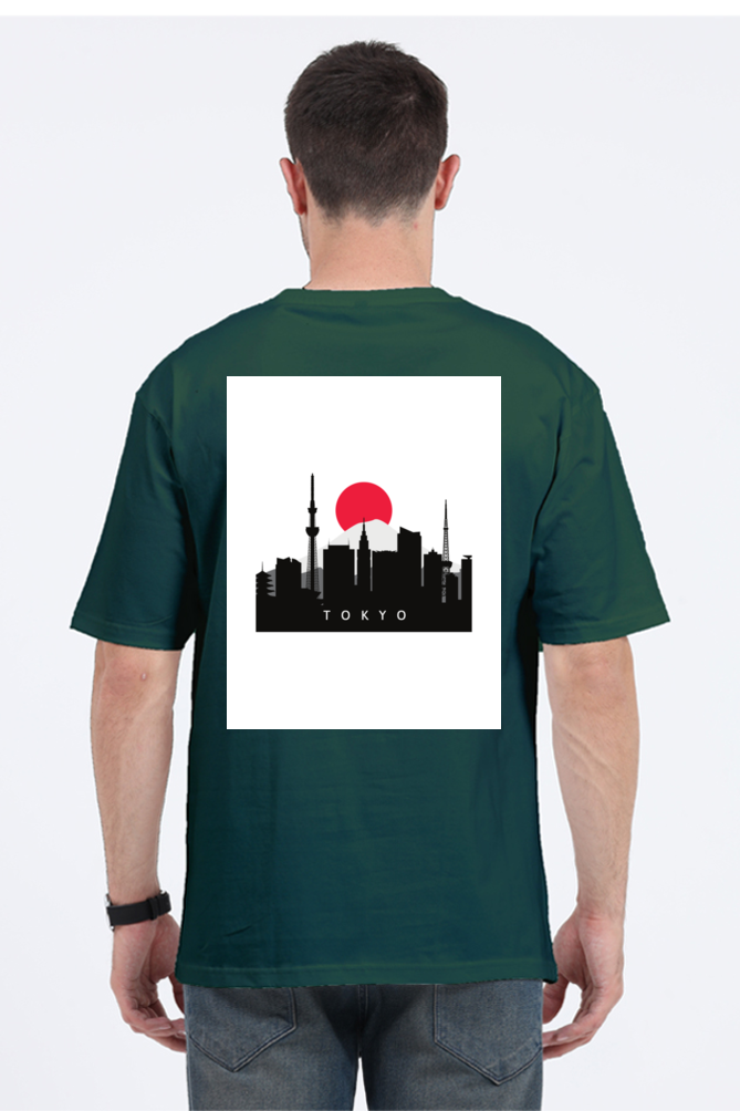 "Experience the Spirit of Tokyo with Our Tokyo Theme T-Shirt!"