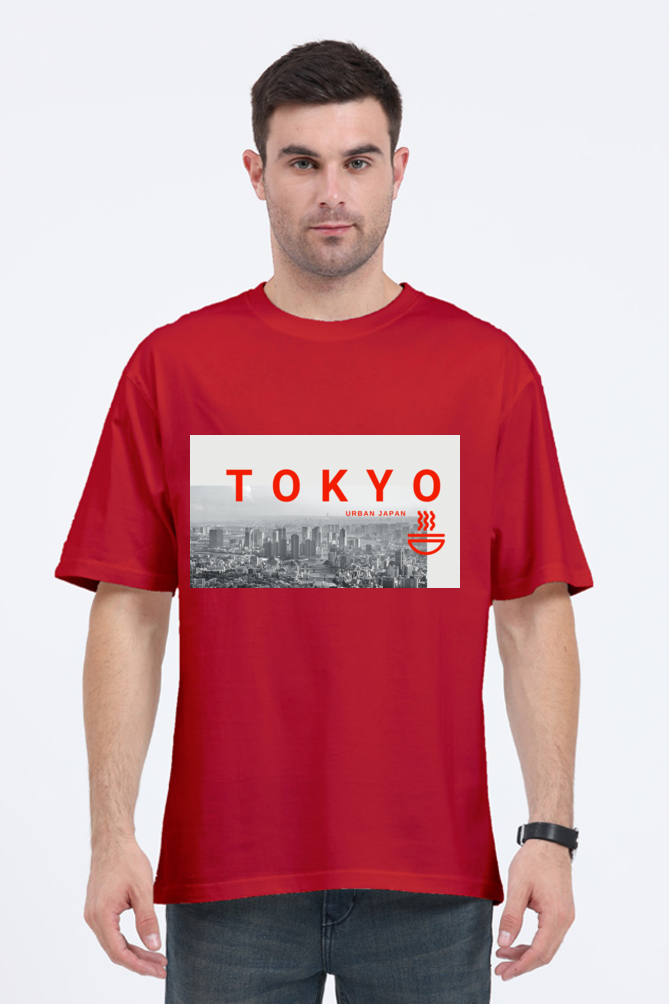 "Experience the Spirit of Tokyo with Our Tokyo Theme T-Shirt!"