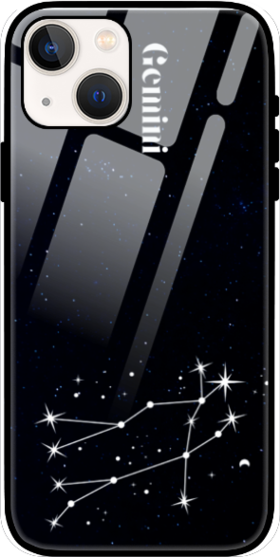 "Elevate Your Zodiac Connection with Our Glass iPhone Phone Cases!"