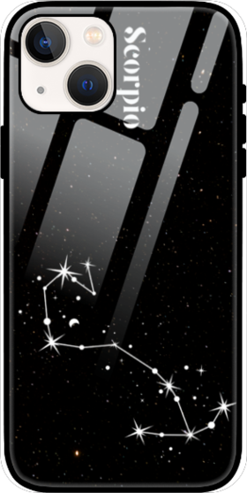 "Elevate Your Zodiac Connection with Our Glass iPhone Phone Cases!"