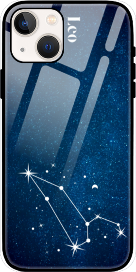 "Elevate Your Zodiac Connection with Our Glass iPhone Phone Cases!"