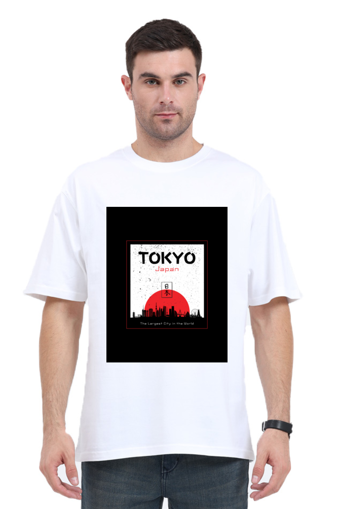 "Experience the Spirit of Tokyo with Our Tokyo Theme T-Shirt!"