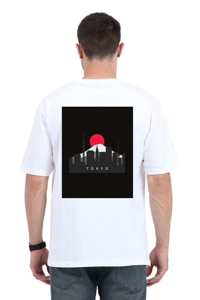 "Experience the Spirit of Tokyo with Our Tokyo Theme T-Shirt!"