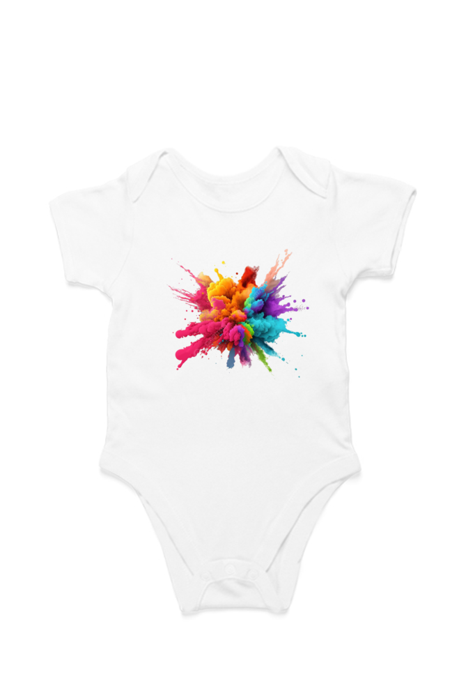 "Adorable Custom Printed Baby Rompers – Dress Your Little One in Style!"