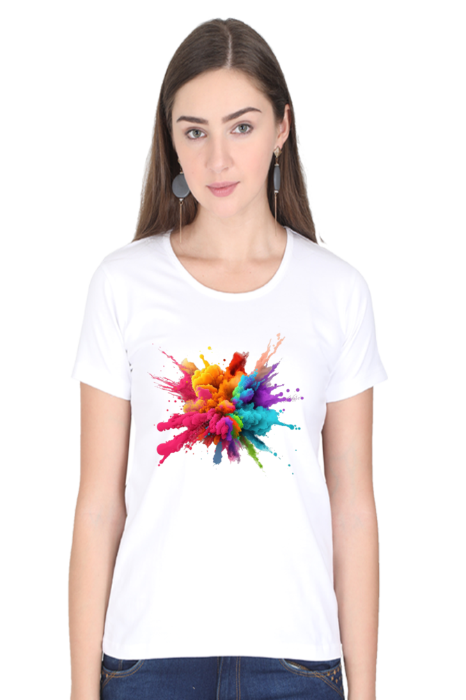 "Elevate Your Wardrobe with Custom Printed Women's T-Shirts!"