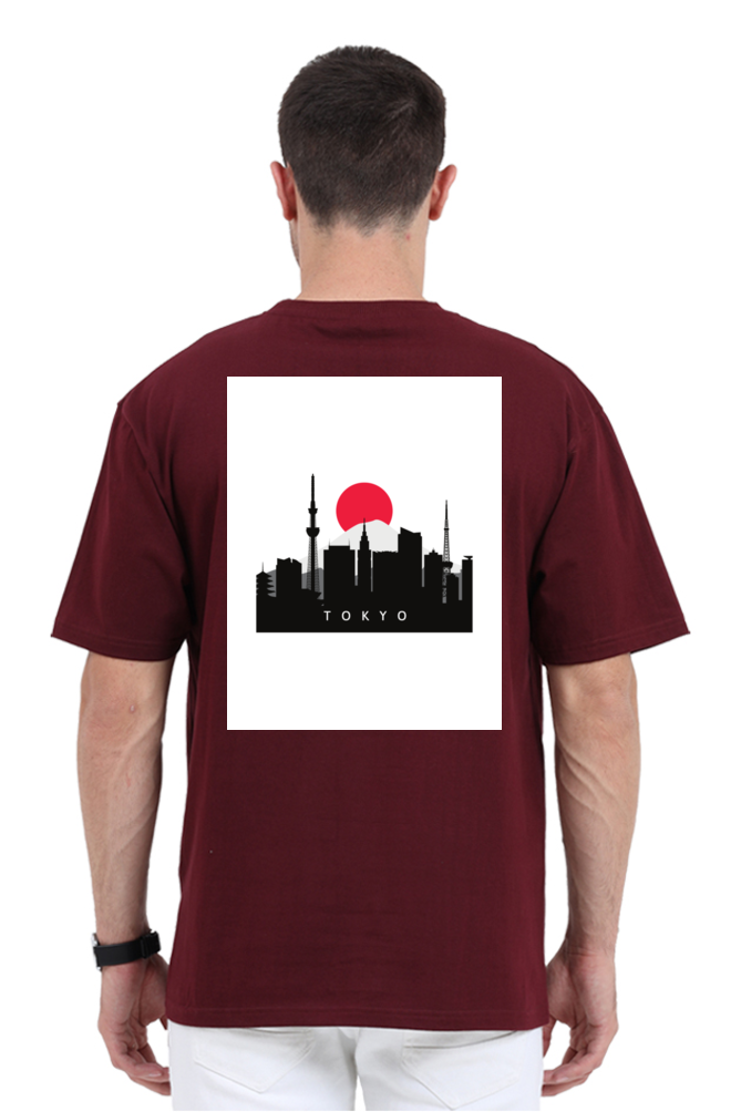 "Experience the Spirit of Tokyo with Our Tokyo Theme T-Shirt!"