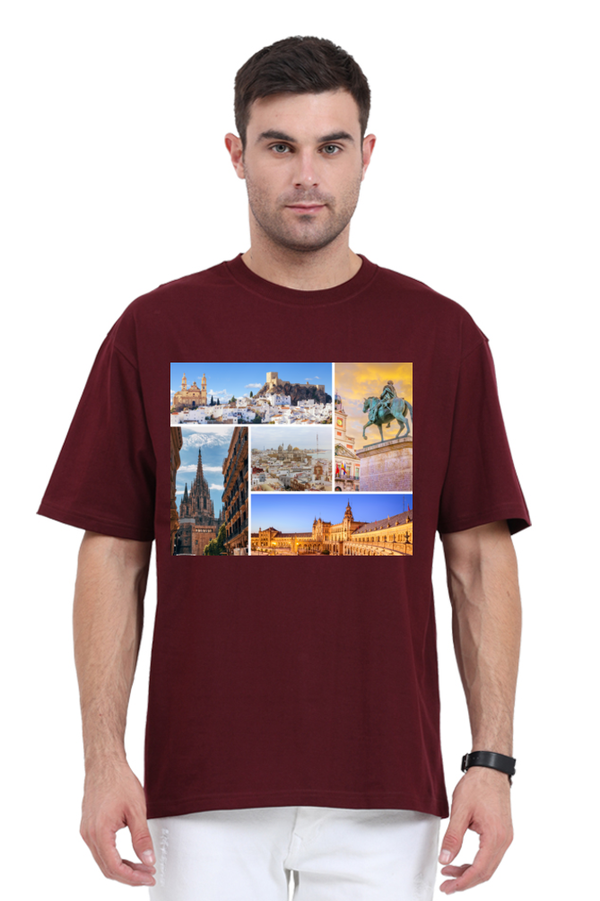 "Celebrate Iconic Cities with Our Cultural Hotspot Men's T-Shirts!"