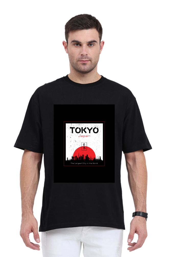 "Experience the Spirit of Tokyo with Our Tokyo Theme T-Shirt!"