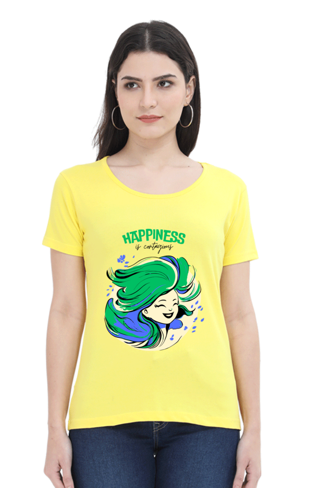 Contagious Happiness -  Women's Classic T-Shirt