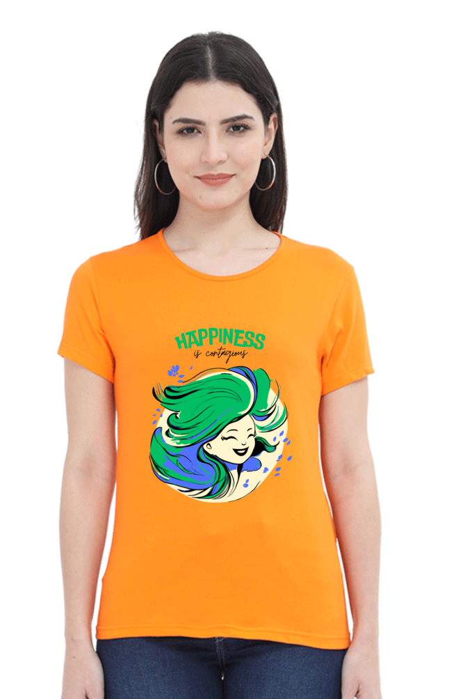 Contagious Happiness -  Women's Classic T-Shirt