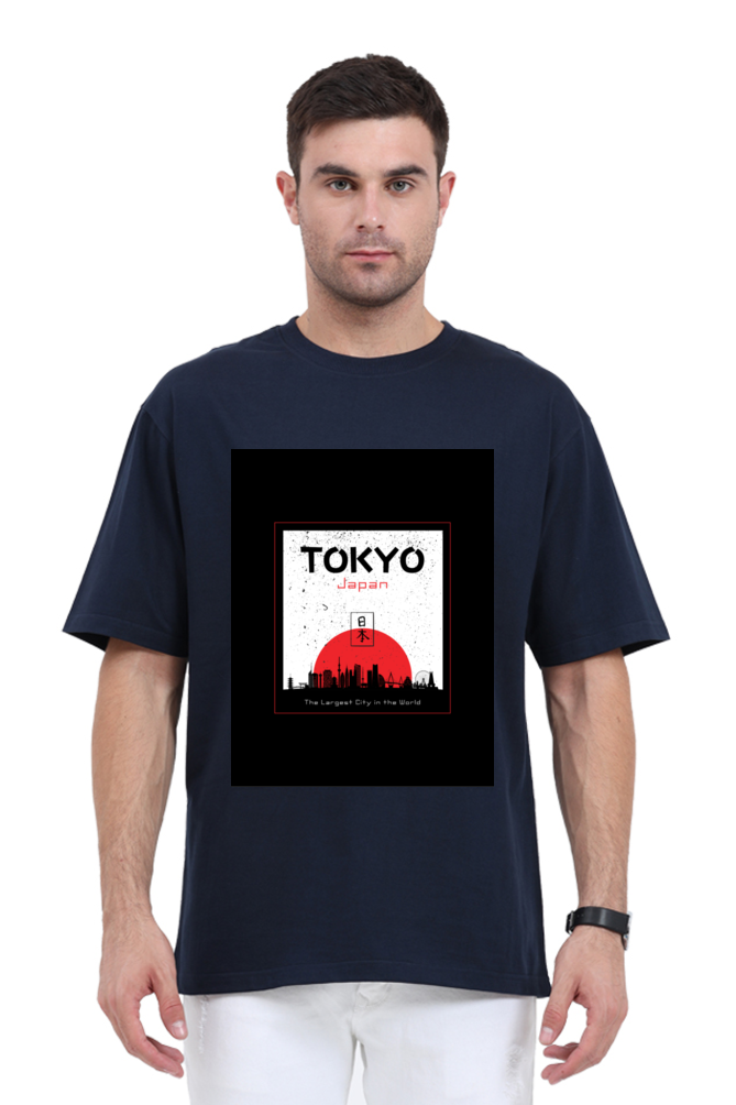 "Experience the Spirit of Tokyo with Our Tokyo Theme T-Shirt!"