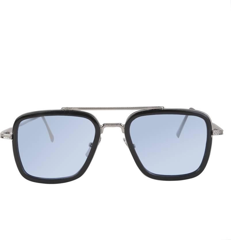 Unisex Signature Rectangular Sunglasses