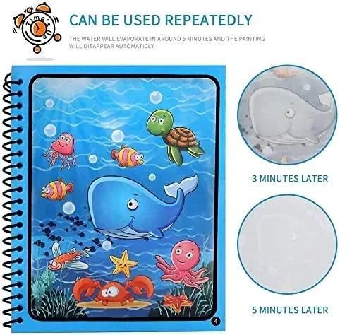 Reusable Magic Quick Dry Water Book