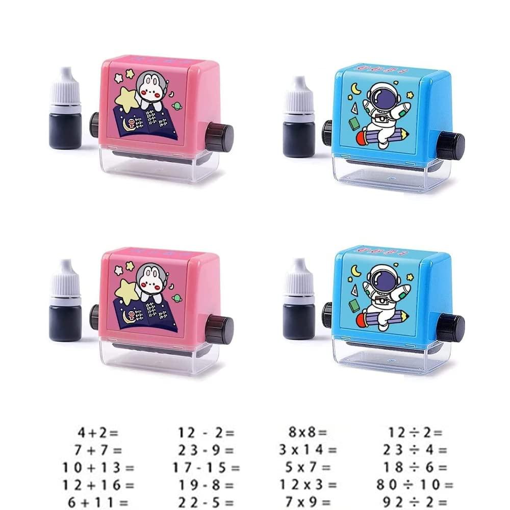 Roller Design Digital Teaching Stamp, Math Stamps Practice Tools