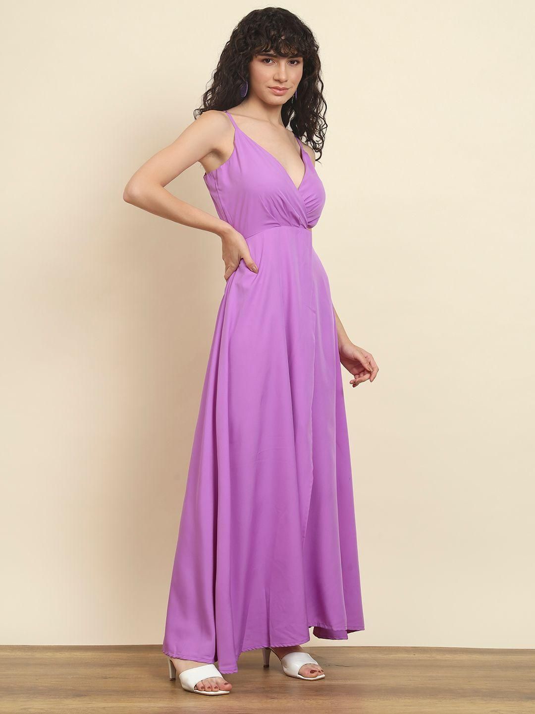 Purple Lilac Maxi Dress