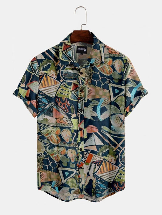 Men's Printed Holiday Shirts