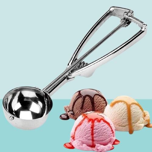 Ice Cream Serving Spoon Scooper with Trigger Release