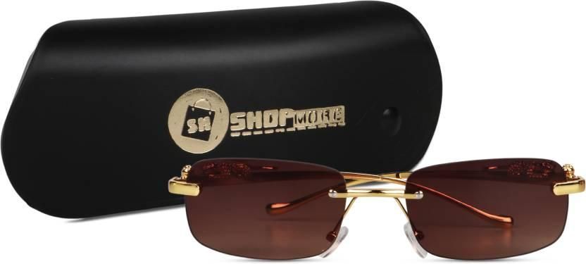 Unisex Signature Rectangular Sunglasses