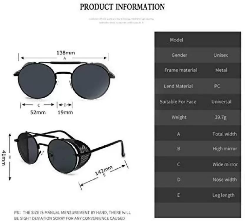 Unisex Signature Round Sunglasses