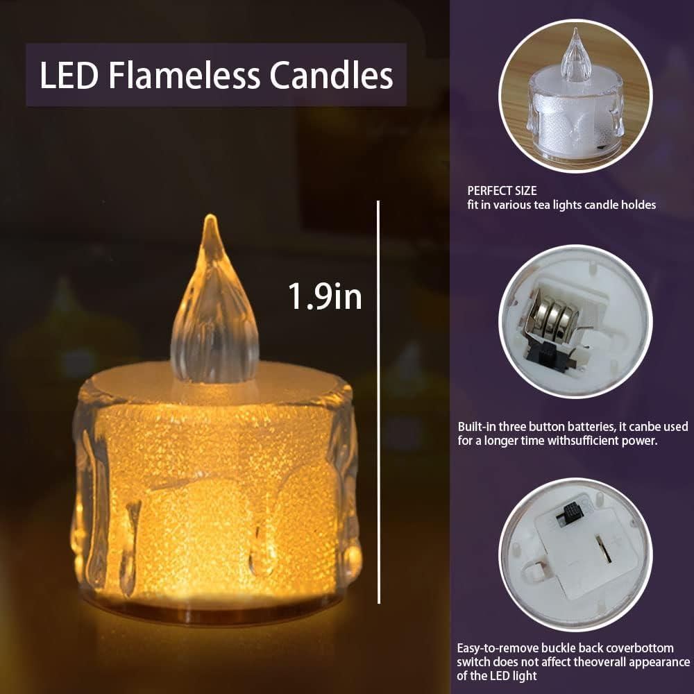 Tea Lights LED Candles (pack of 12)