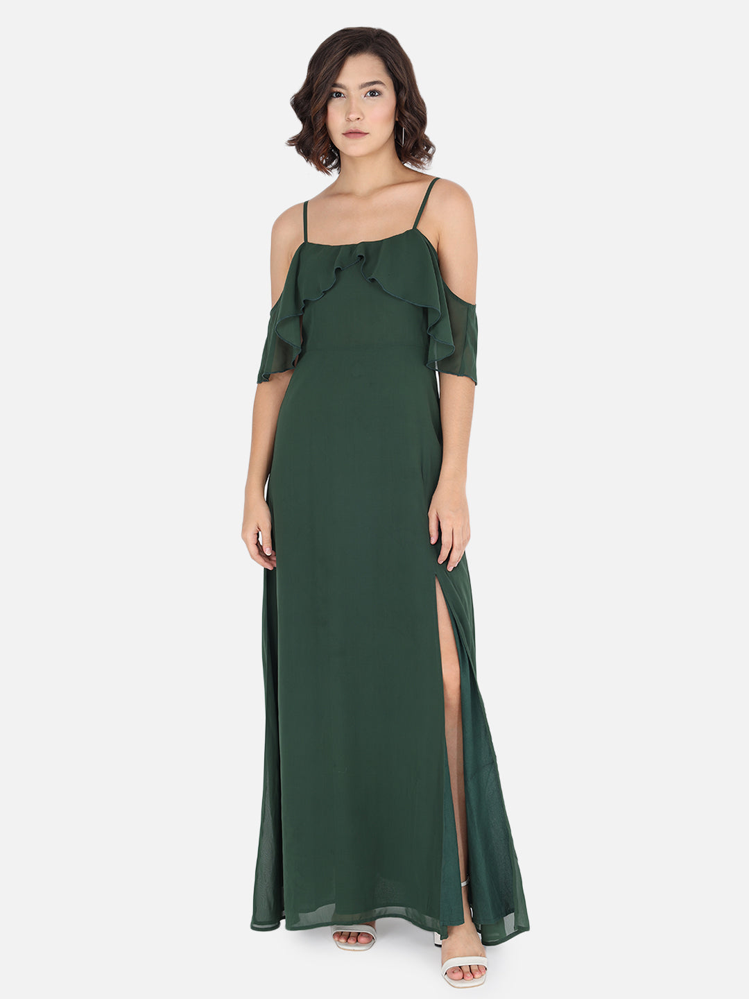 Women's Solid Stylish Maxi Dress