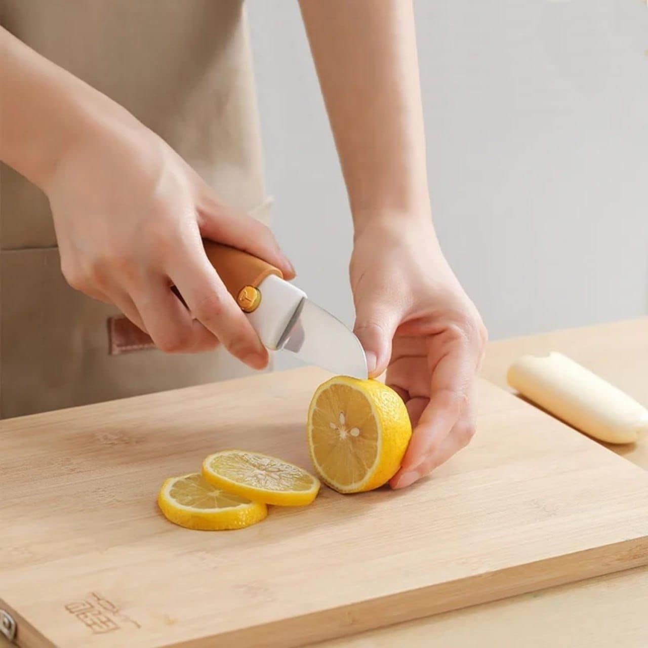 Portable Small 2 in 1 Fruit Knife & Peeler