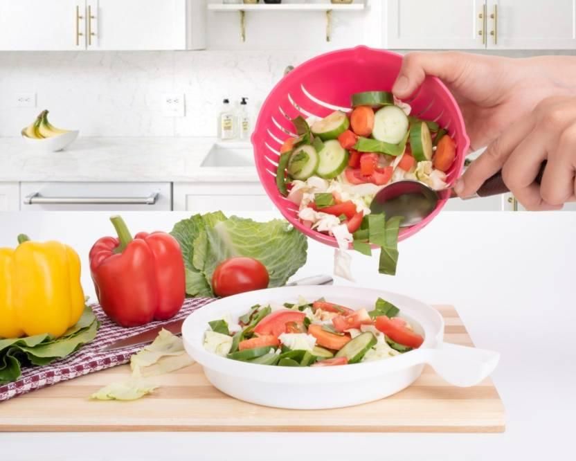 Salad Cutter Bowl