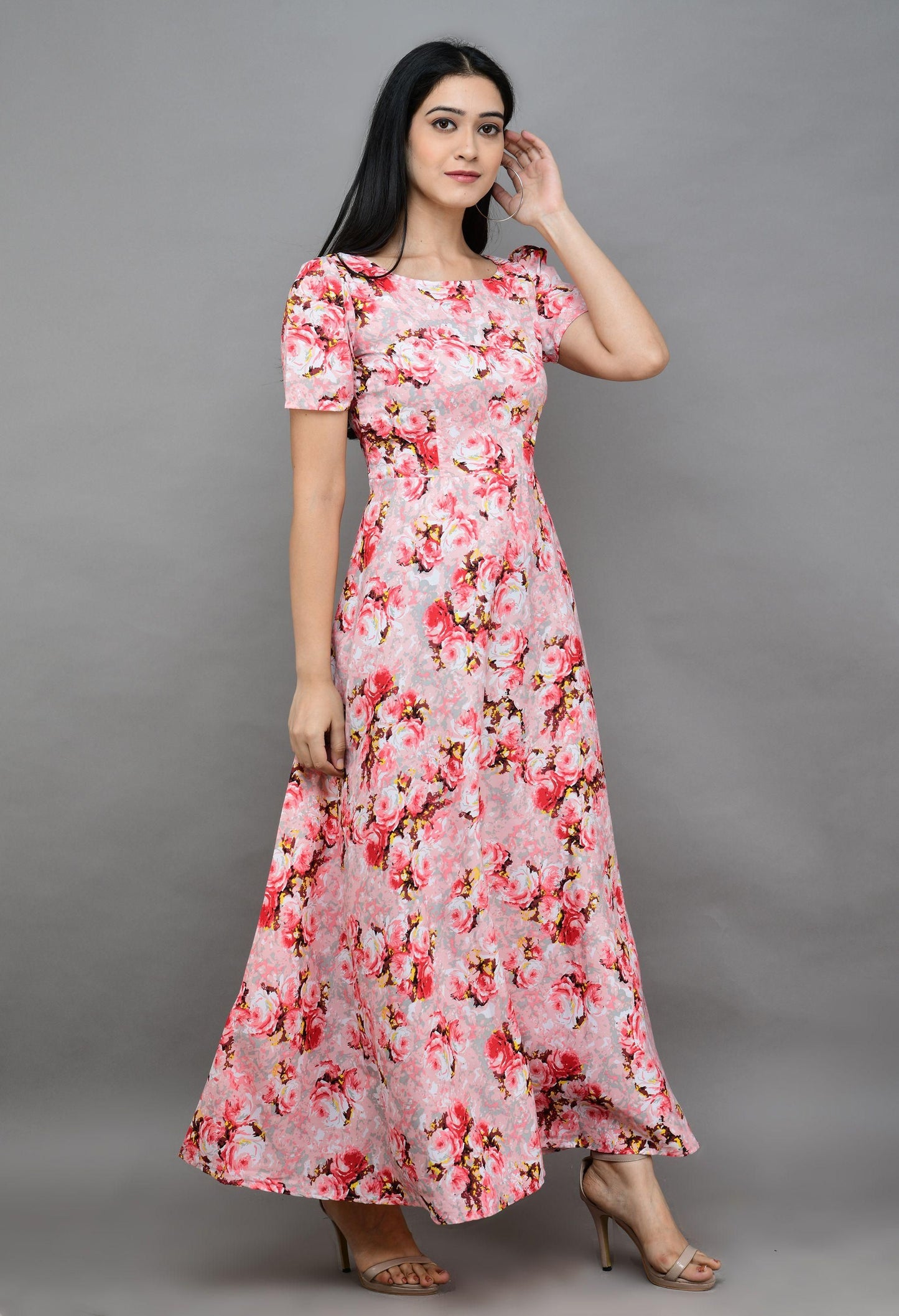 Women's Printed Maxi Dress