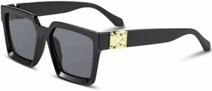 Unisex Signature Rectangular Sunglasses