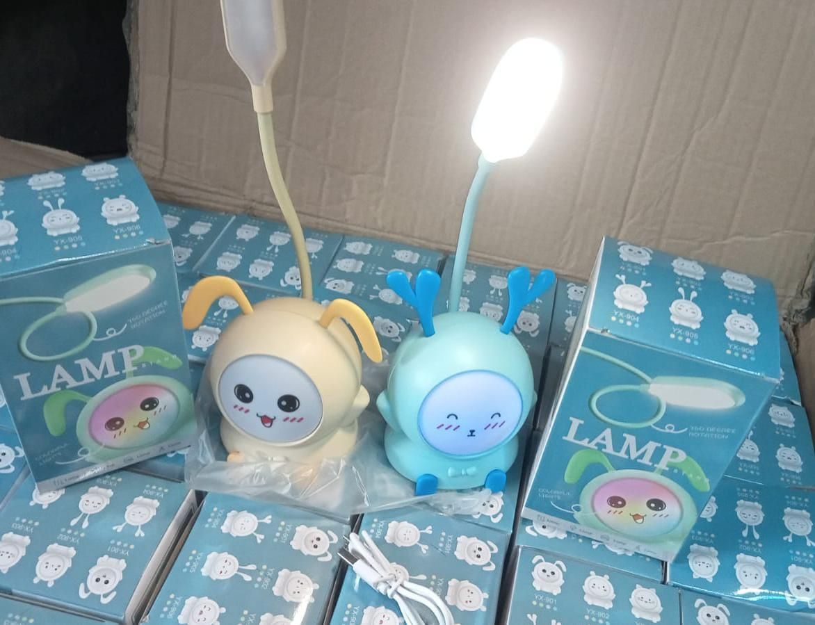 LED Cute Kids Desk Lamp Rechargeable