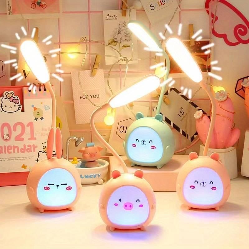 LED Cute Kids Desk Lamp Rechargeable