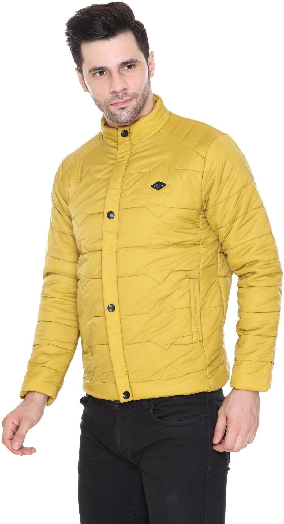 Men Solid Casual Jacket