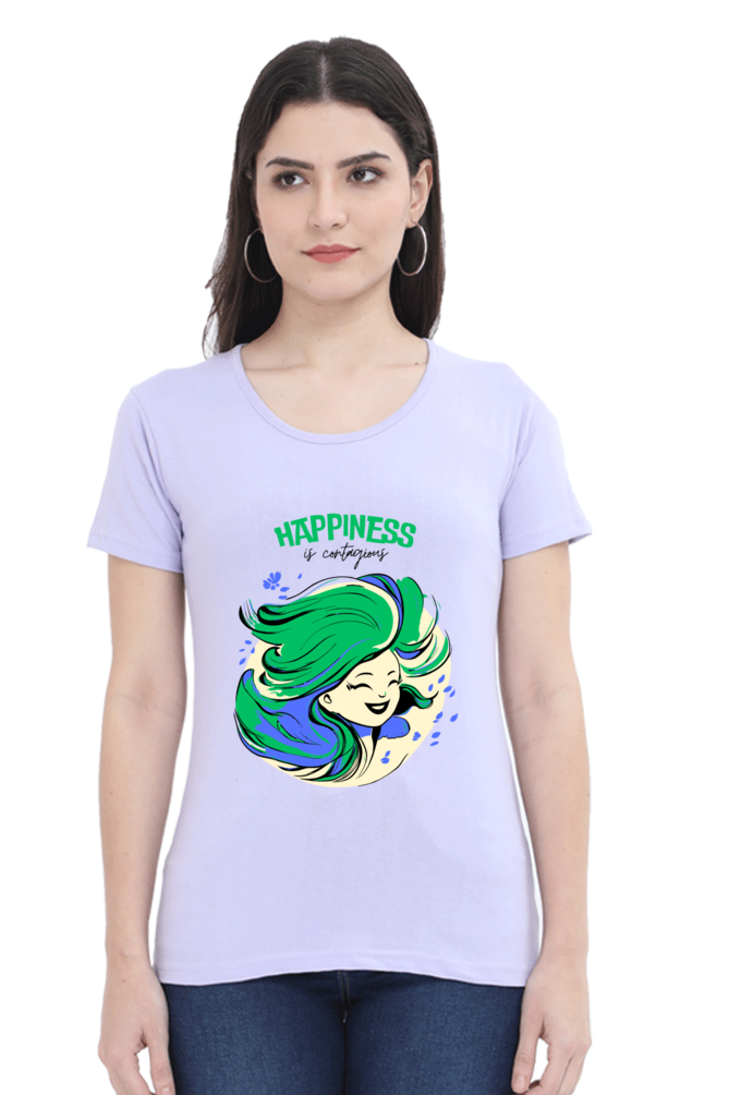 Contagious Happiness -  Women's Classic T-Shirt