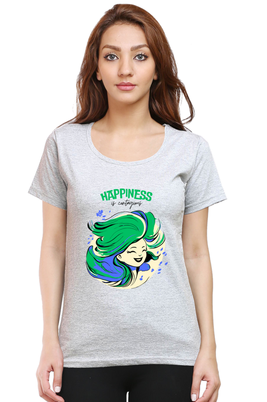 Contagious Happiness -  Women's Classic T-Shirt